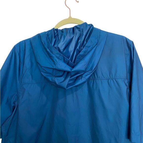 Nike Shield Running Blue Short Sleeve Pullover Windbreaker Sz S - Picture 11 of 15